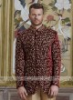 Velvet Embroidery Jodhpuri Suit